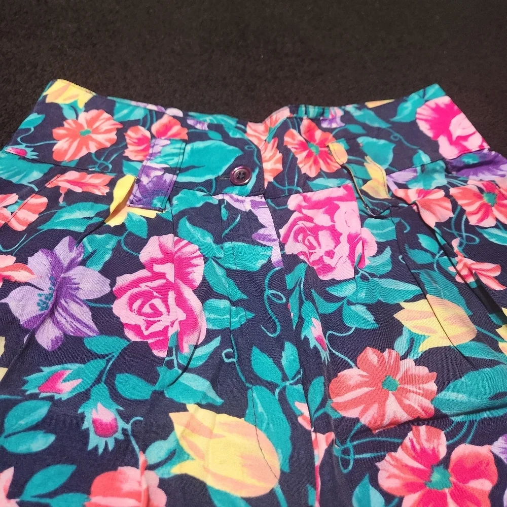 Vintage Floral Summer Set Small 90s Momcore
